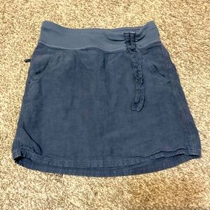 Athleta linen mini skirt. Size XS